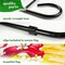 G128 Combo Pack: Garden Flag Stand Black 36 in x 16 in & Garden Flag Spring Decoration Welcome Gnome with Flowers 12"x18" Double-Sided Blockout Fabric